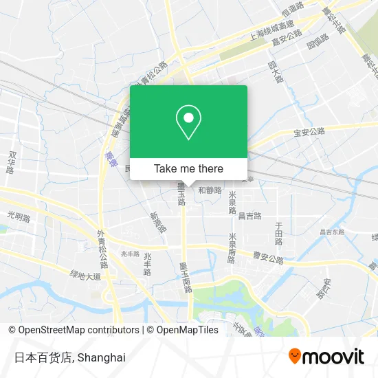 日本百货店 map