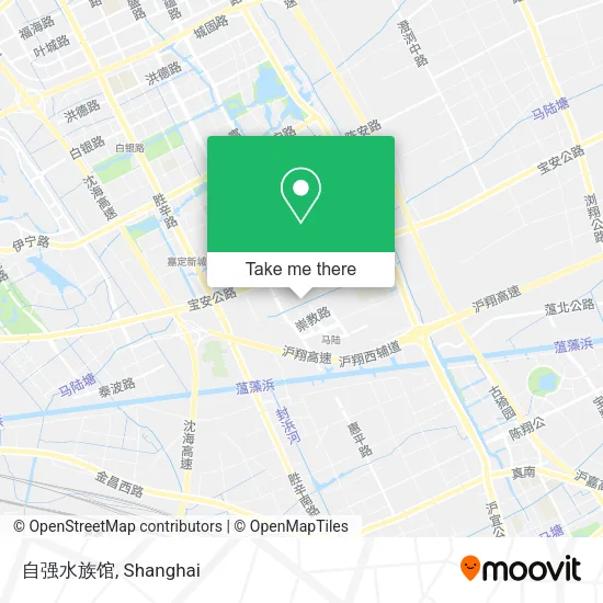 自强水族馆 map
