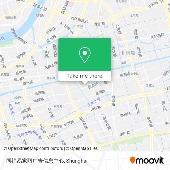 同福易家丽广告信息中心 map