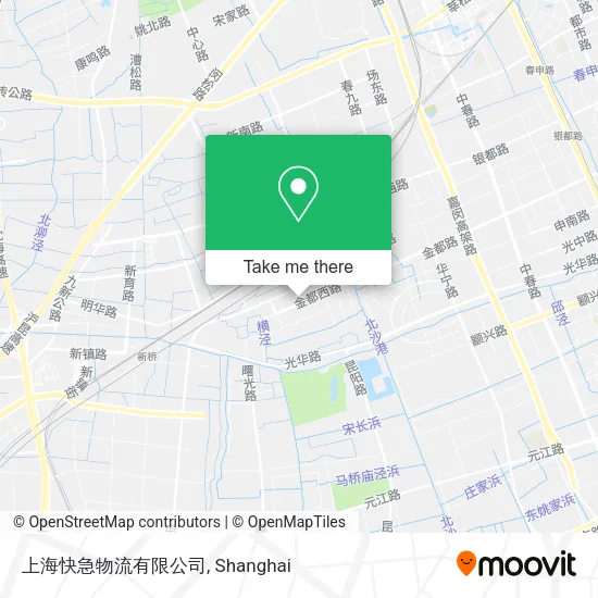 上海快急物流有限公司 map