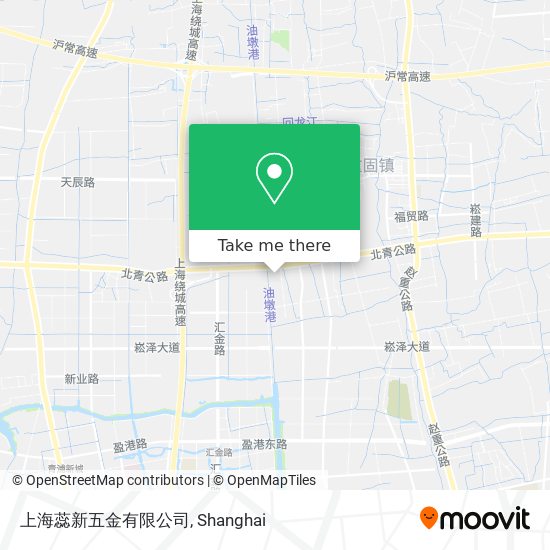 上海蕊新五金有限公司 map