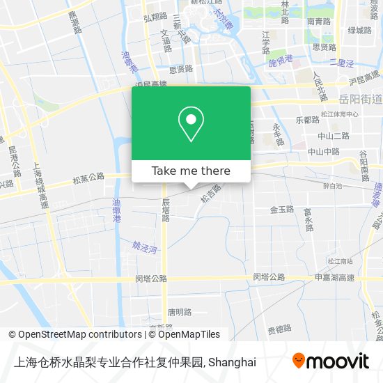 上海仓桥水晶梨专业合作社复仲果园 map