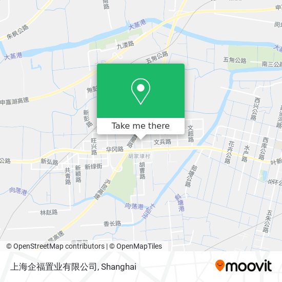 上海企福置业有限公司 map