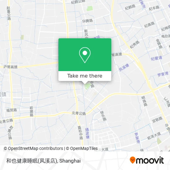 和也健康睡眠(凤溪店) map