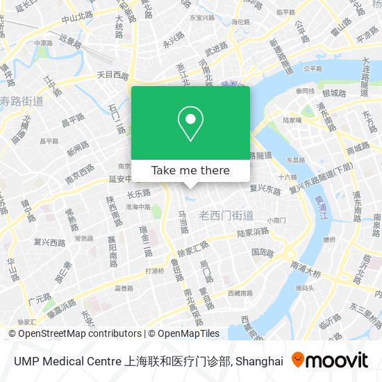 UMP Medical Centre 上海联和医疗门诊部 map
