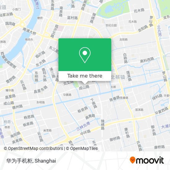 华为手机柜 map