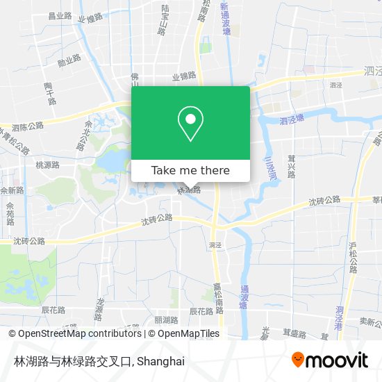 林湖路与林绿路交叉口 map