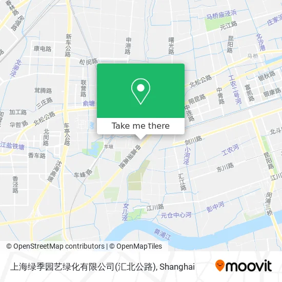 上海绿季园艺绿化有限公司(汇北公路) map