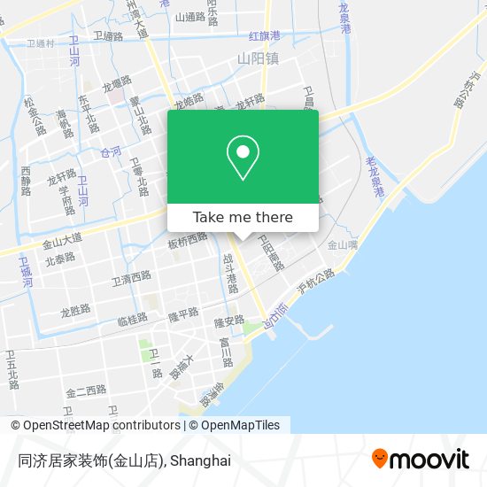 同济居家装饰(金山店) map