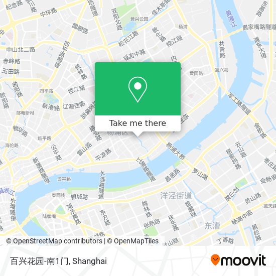 百兴花园-南1门 map