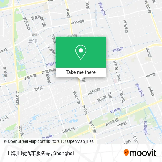上海川曦汽车服务站 map