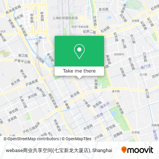webase商业共享空间(七宝新龙大厦店) map