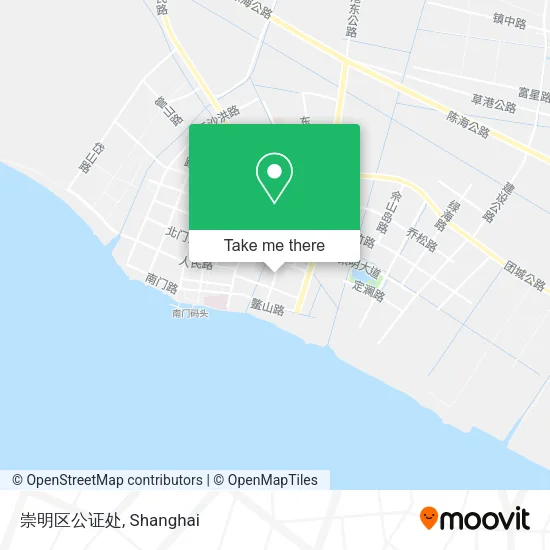 崇明区公证处 map