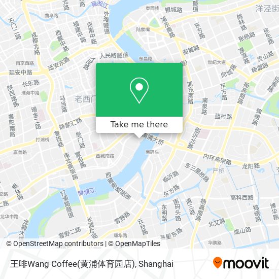 王啡Wang Coffee(黄浦体育园店) map
