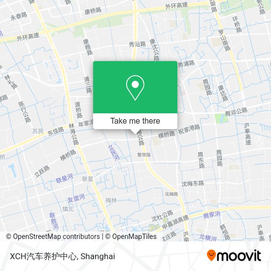 XCH汽车养护中心 map