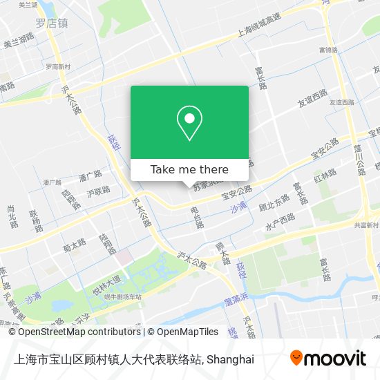 上海市宝山区顾村镇人大代表联络站 map