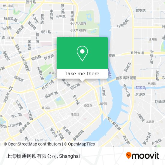 上海畅通钢铁有限公司 map