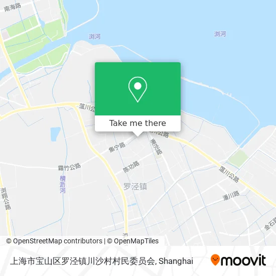 上海市宝山区罗泾镇川沙村村民委员会 map