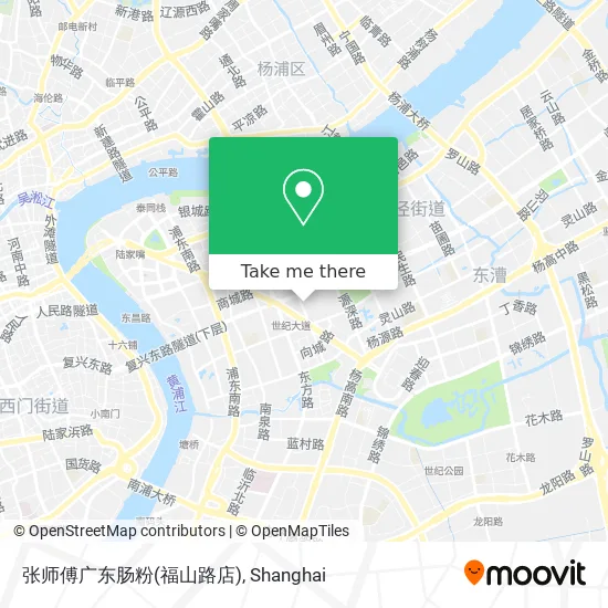 张师傅广东肠粉(福山路店) map