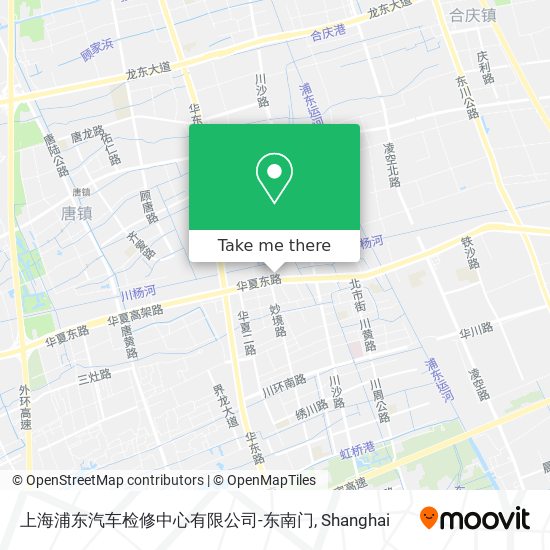 上海浦东汽车检修中心有限公司-东南门 map