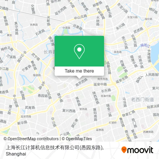 上海长江计算机信息技术有限公司(愚园东路) map