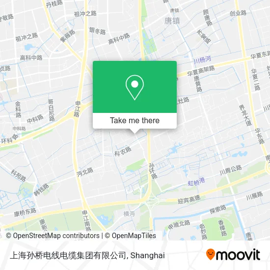 上海孙桥电线电缆集团有限公司 map