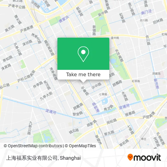 上海福系实业有限公司 map