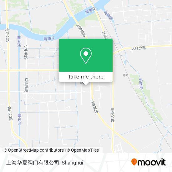 上海华夏阀门有限公司 map