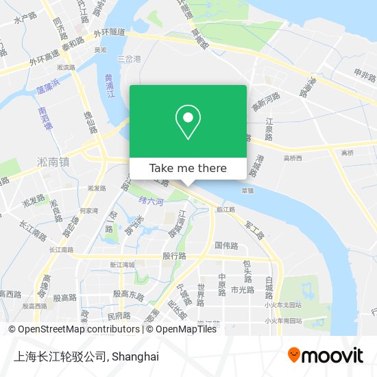 上海长江轮驳公司 map