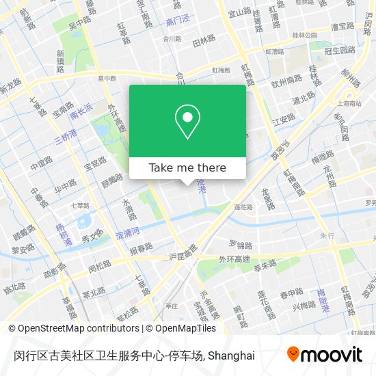 闵行区古美社区卫生服务中心-停车场 map