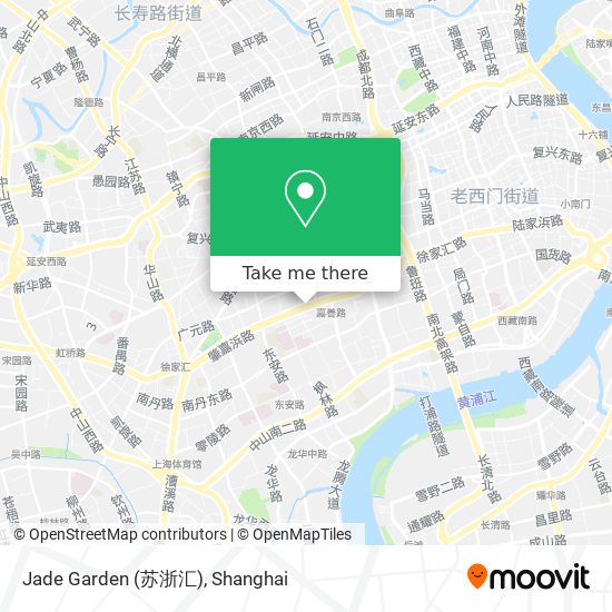 Jade Garden (苏浙汇) map