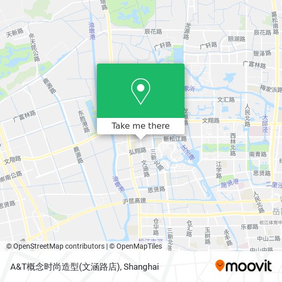 A&T概念时尚造型(文涵路店) map