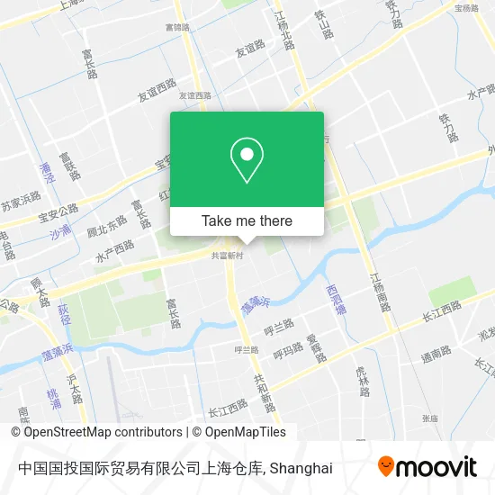 中国国投国际贸易有限公司上海仓库 map