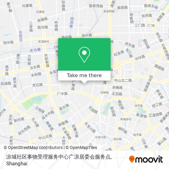 凉城社区事物受理服务中心广凉居委会服务点 map