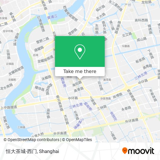 恒大茶城-西门 map