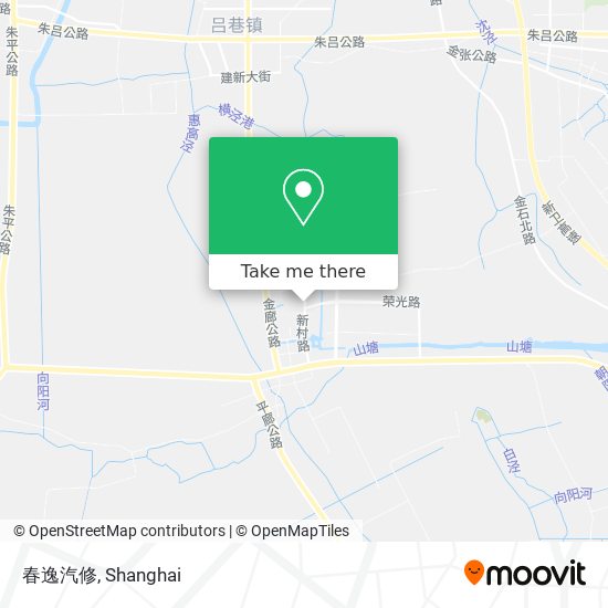 春逸汽修 map