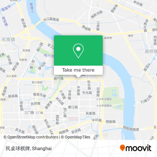 民桌球棋牌 map