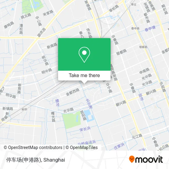 停车场(申港路) map