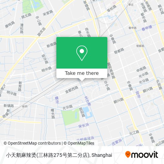 小天鹅麻辣烫(三林路275号第二分店) map