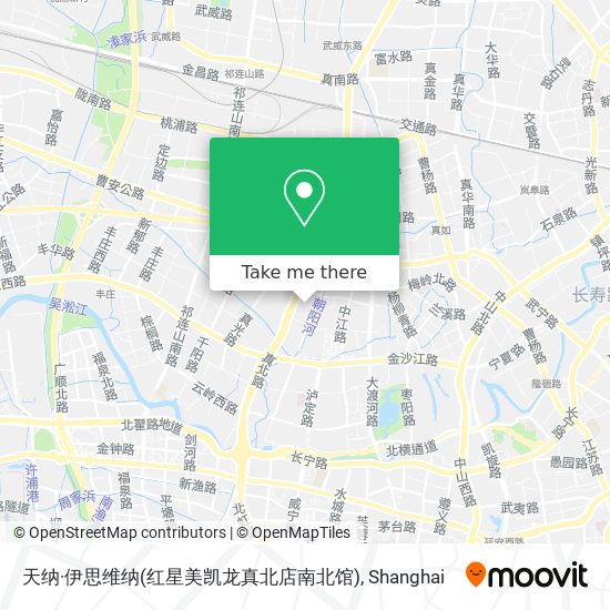 天纳·伊思维纳(红星美凯龙真北店南北馆) map