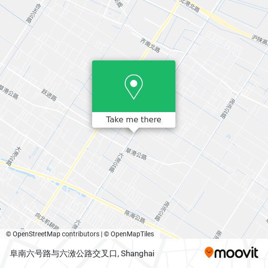 阜南六号路与六滧公路交叉口 map