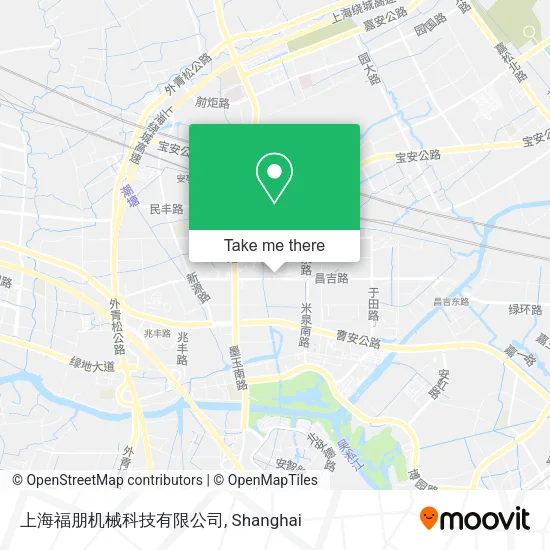 上海福朋机械科技有限公司 map