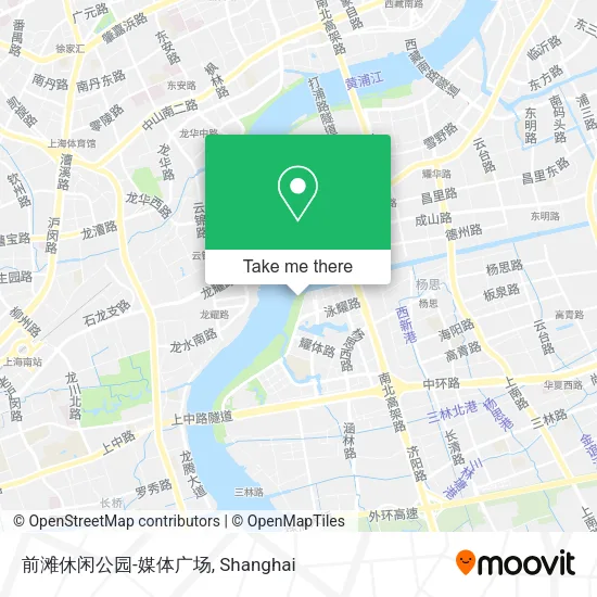 前滩休闲公园-媒体广场 map
