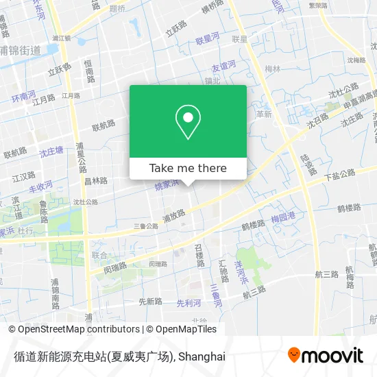 循道新能源充电站(夏威夷广场) map