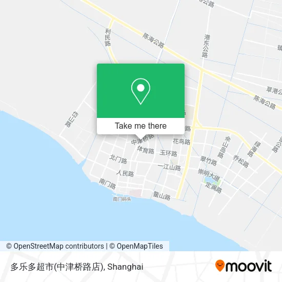 多乐多超市(中津桥路店) map