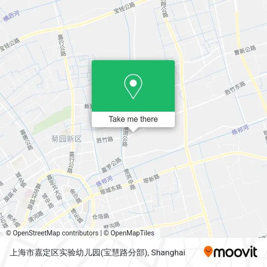 上海市嘉定区实验幼儿园(宝慧路分部) map
