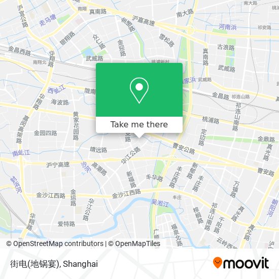 街电(地锅宴) map