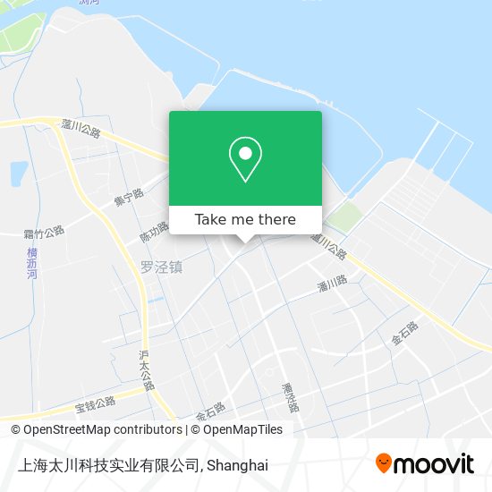 上海太川科技实业有限公司 map
