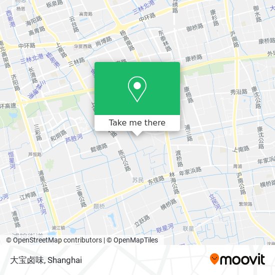 大宝卤味 map