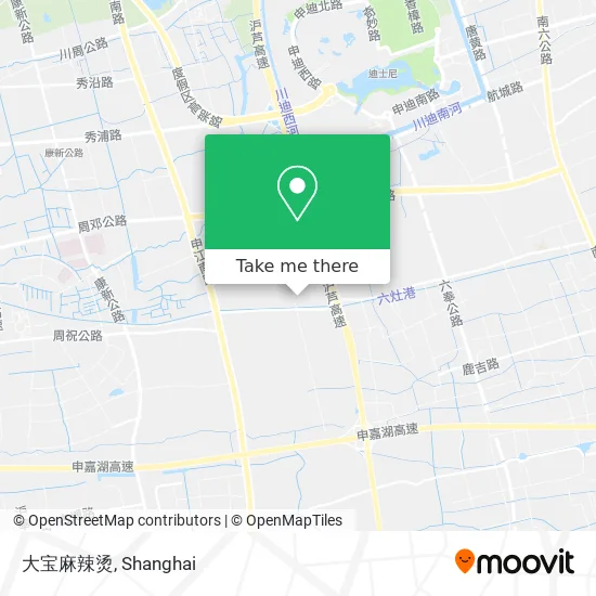 大宝麻辣烫 map